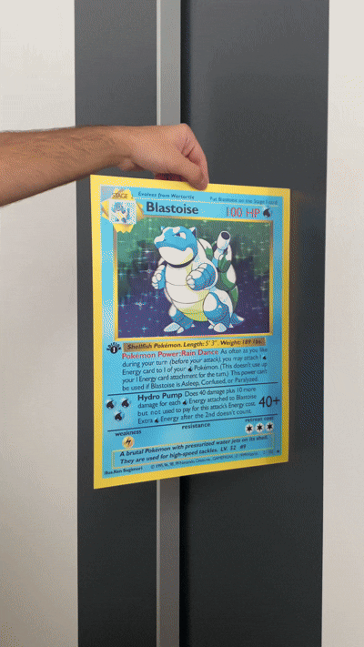 Póster Lenticular 3D de Pokémon